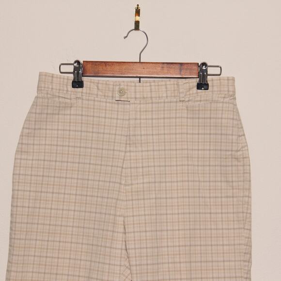 Vintage Y2K Plaid Dockers Size 12 Cotton blend Tapered leg - Picture 3 of 8